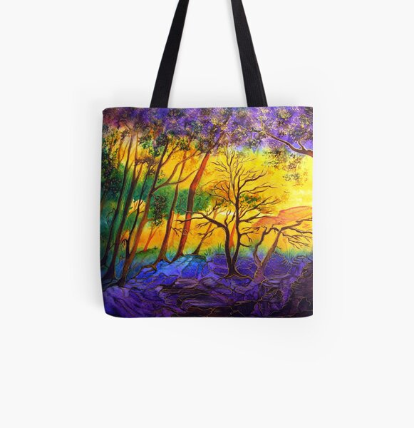 Sunkissed Valley All Over Print Tote Bag