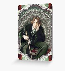 Oscar Wilde 2 Greeting Card