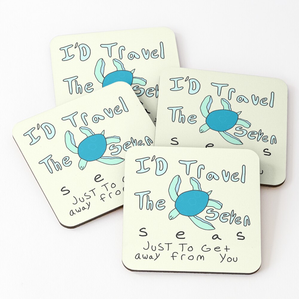 Item preview, Coasters (Set of 4) designed and sold by Headtr1p.