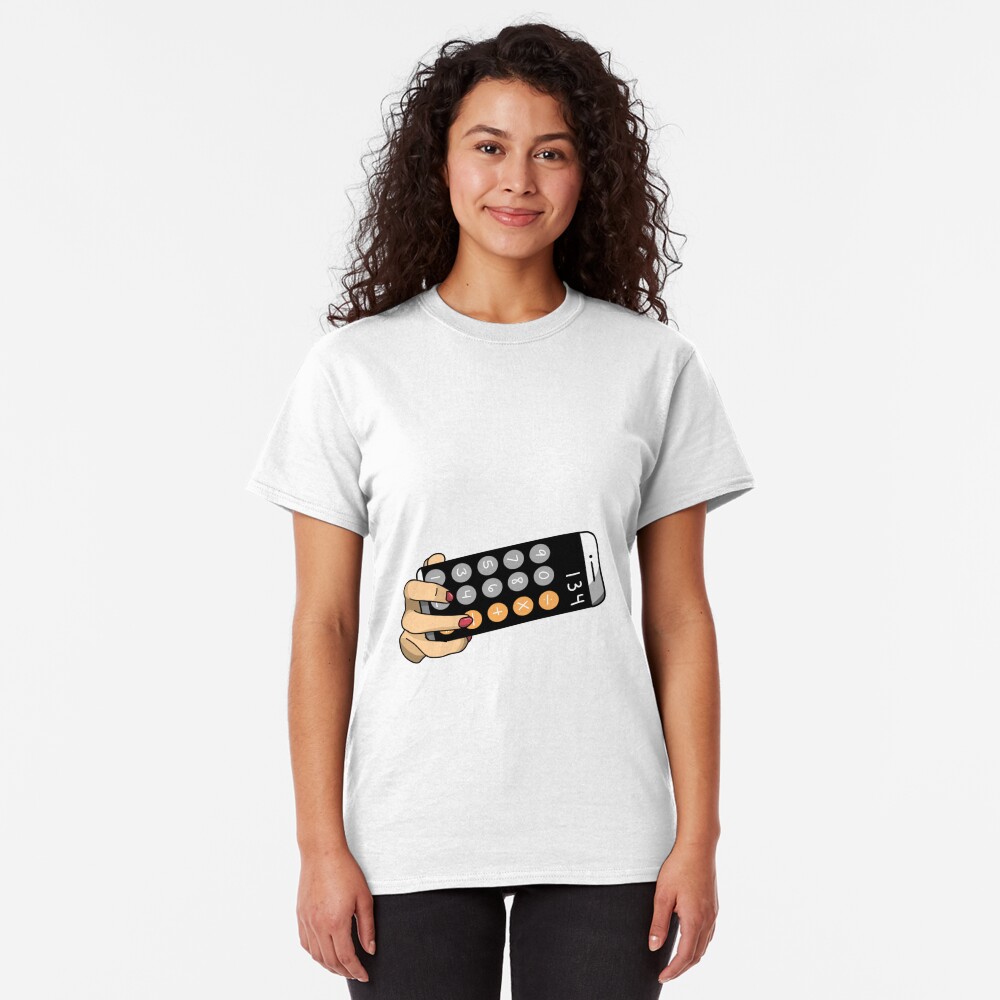 calculator selfie Classic T-Shirt