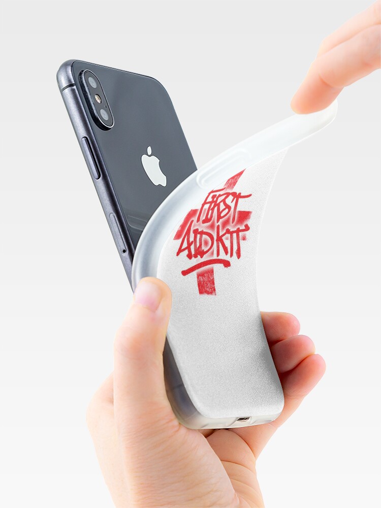 FIRST AID KIT - Utility Sticker In Graffiti Style iPhone Case for