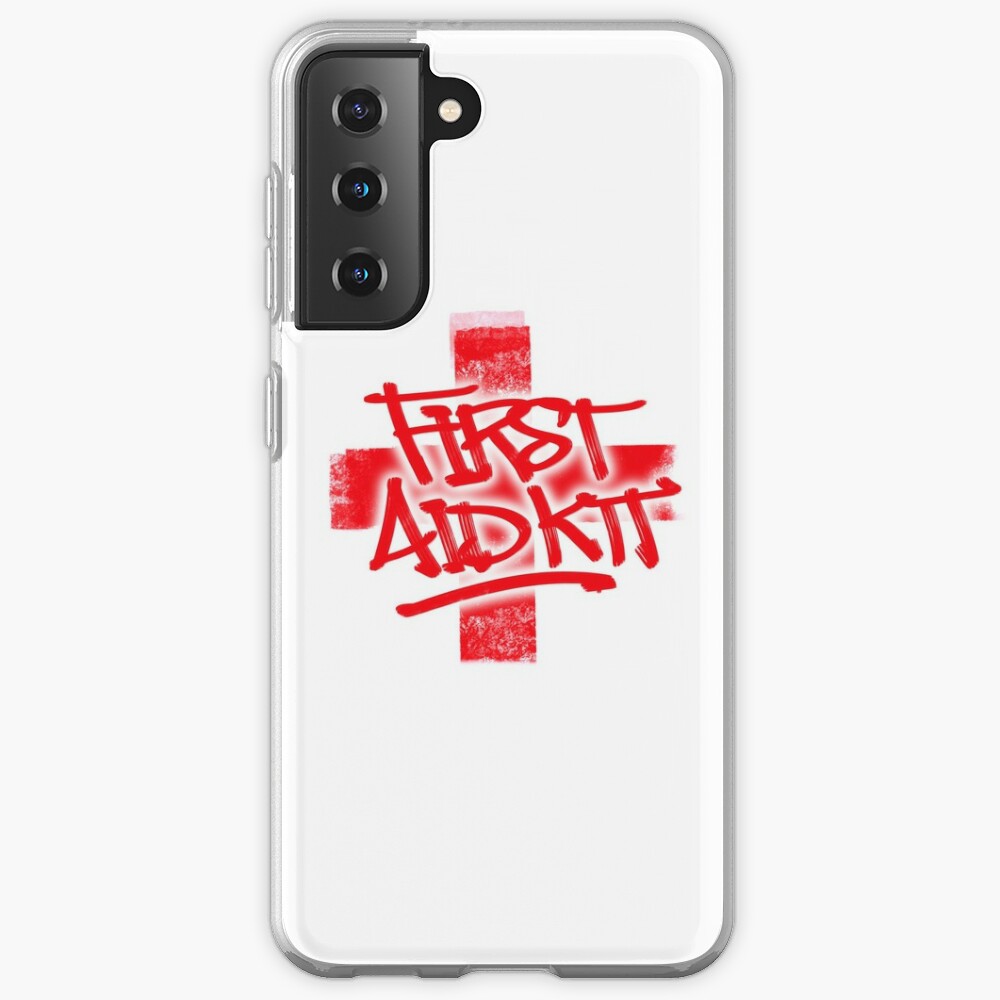 FIRST AID KIT - Utility Sticker In Graffiti Style iPhone Case for