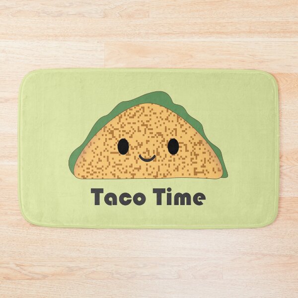 Item preview, Taco Time Cute Kawaii Cartoon Taco designed and sold by Hedgie Designs.