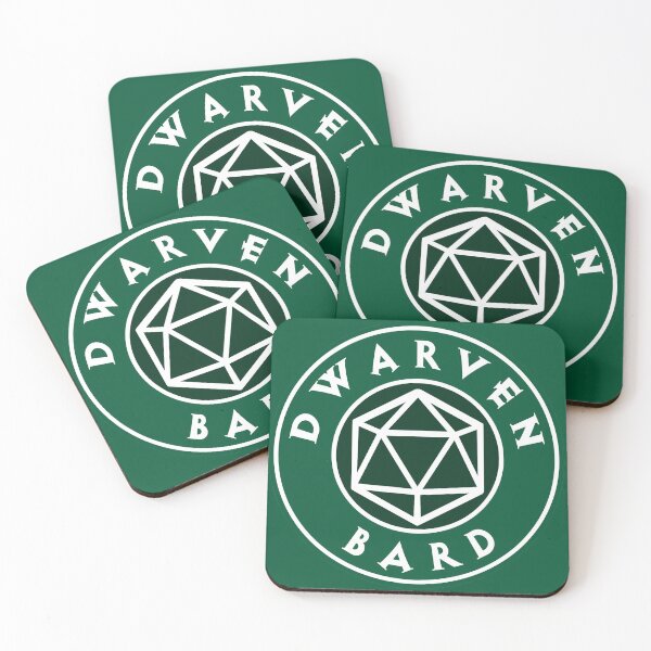 Item preview, D20 - Dwarven Bard designed and sold by supremelitre.
