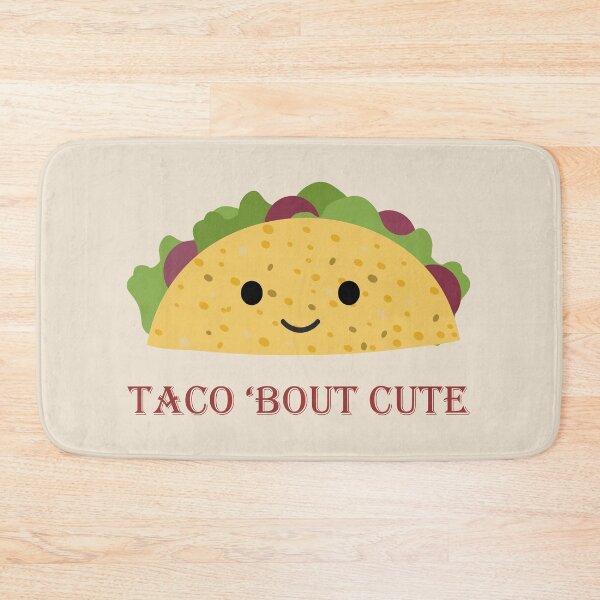 Item preview, Funny Taco Bout Cute Kawaii Taco designed and sold by Hedgie Designs.
