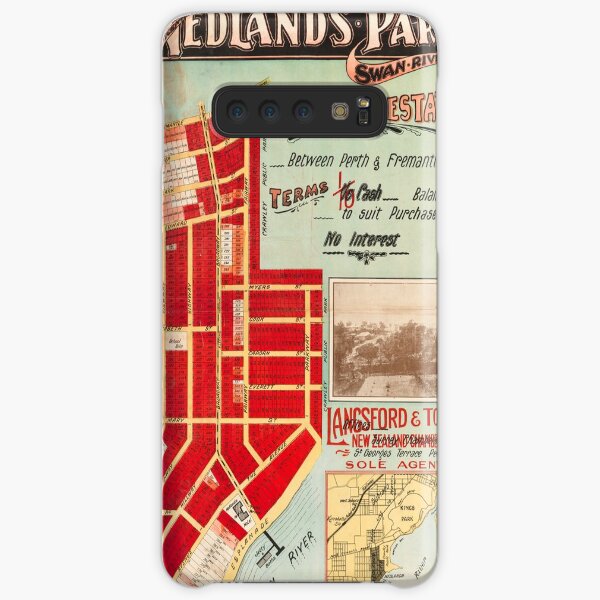 Map of Nedlands Park Tramway Estate, Perth, Western Australia, 1910, State Library of Western Australia Samsung Galaxy Snap Case
