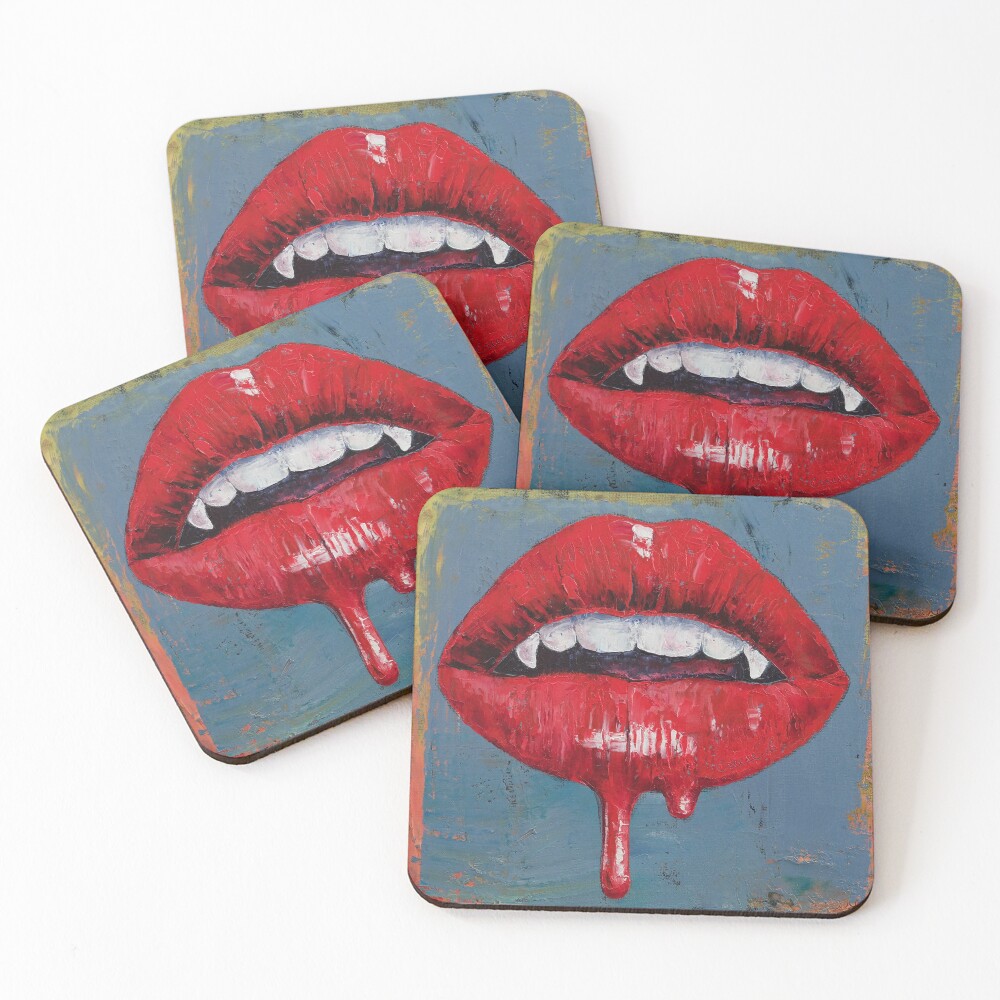 Vampire Coasters (Set of 4)