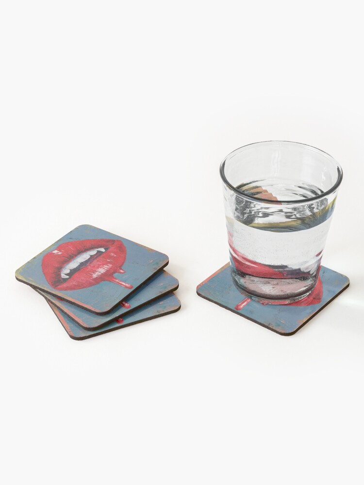 Alternate view of Vampire Coasters (Set of 4)