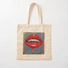 Vampire Cotton Tote Bag