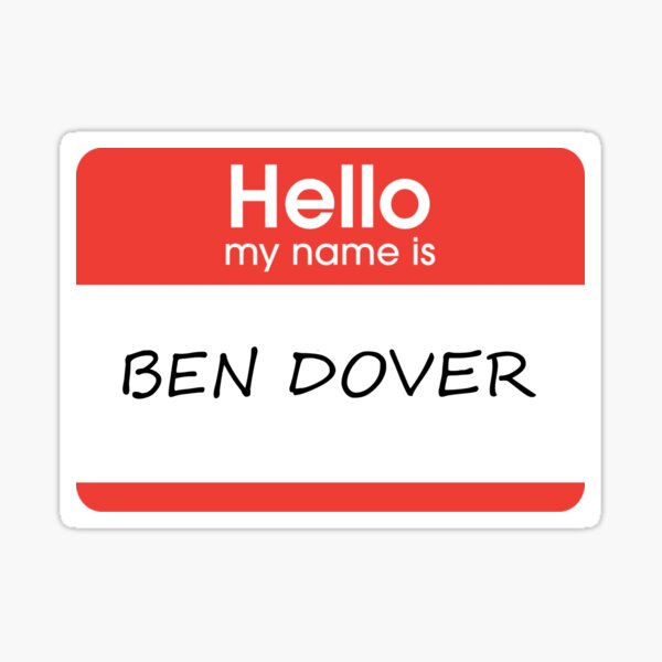 ben-dover-sticker-by-vivaladavid-redbubble