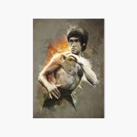 Bruce Lee | The Legend Art Board Print