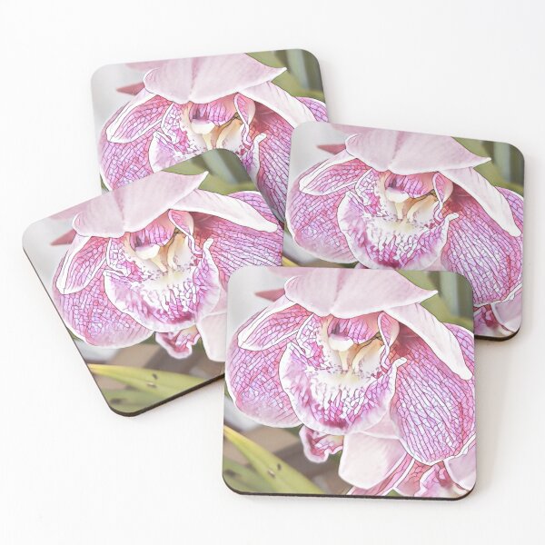 Item preview, Gorgeous Pink Mosaic Orchid designed and sold by helpet58.