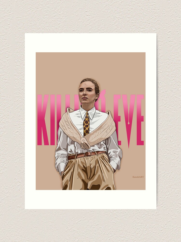 Killing Eve Art Print By Ilandiart1504 Redbubble