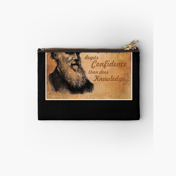Item preview, Darwin - Ignorance more frequently begets Confidence than does Knowledge designed and sold by Zebitty.