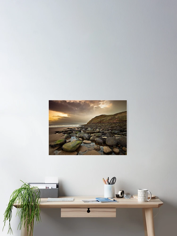 Thumbnail 2 of 3, Poster, St Bees Rocks designed and sold by Brian Kerr.