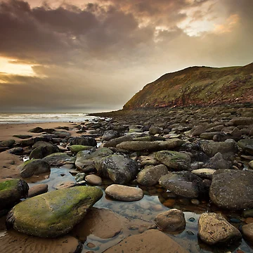 Artwork thumbnail, St Bees Rocks by Brian Kerr