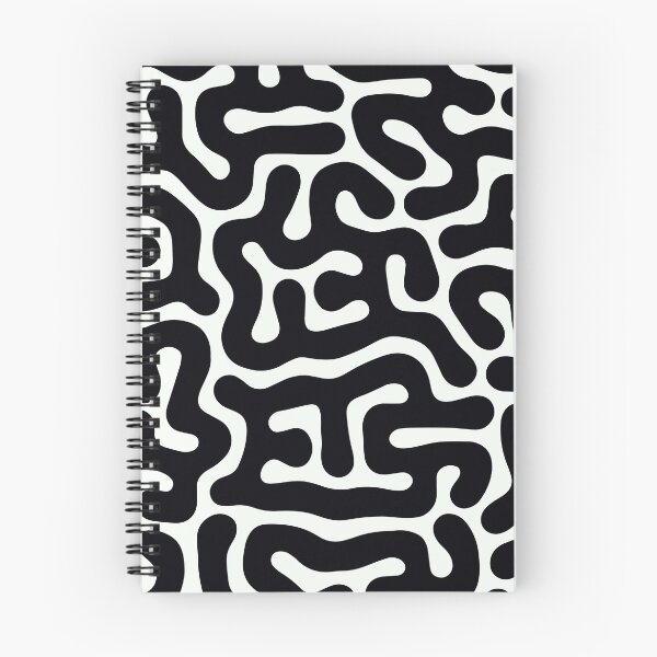Item preview, generative monochrome pattern designed and sold by asymmetrickid.