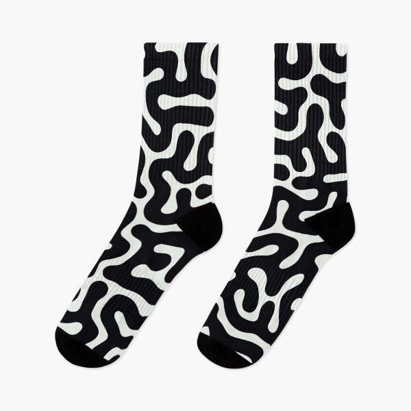 Item preview, generative monochrome pattern designed and sold by asymmetrickid.