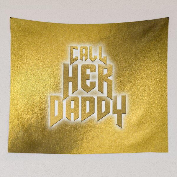 Item preview, Call Her Daddy Gold Design designed and sold by CollegeArt.