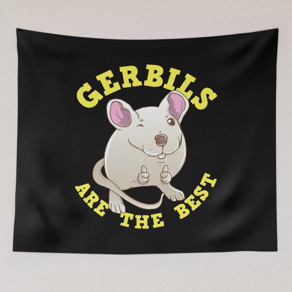 Item preview, Cute & Funny Gerbils Are The Best Pet Owners designed and sold by perfectpresents.