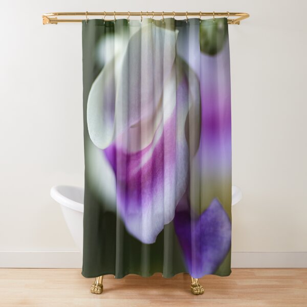 Curls Of The Corkscrew Flower Shower Curtain