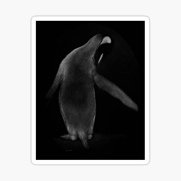 Emperor Penquin Sticker
