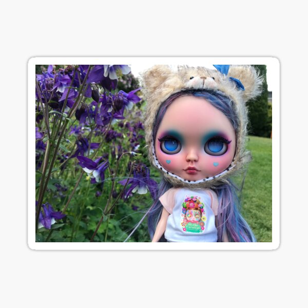 Faith (blythe doll) commemorates Blythe Carnival Singapore Sticker