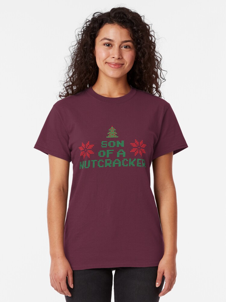 Alternate view of Elf - Son Of A Nutcracker Classic T-Shirt
