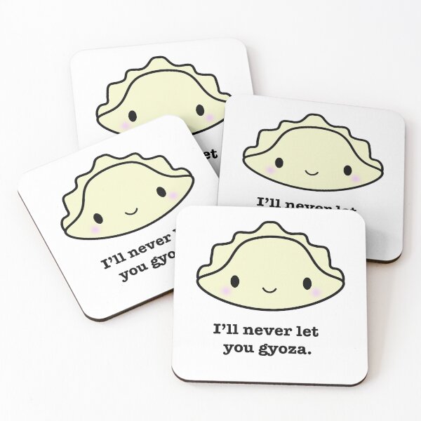Item preview, I'll Never Let You Gyoza designed and sold by mariekawaii.