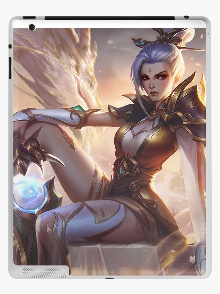 valiant sword riven prestige edition splash art league of legends ipad case skin by challengerb redbubble redbubble