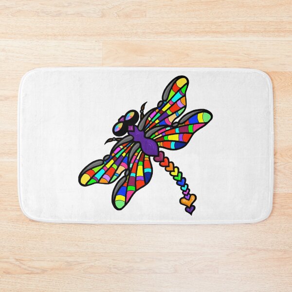 Item preview, SoloFlyght - Beautiful Multi-Coloured Dragonfly - Small Dragonfly by Amanda M Lucas designed and sold by Amanda Lucas.
