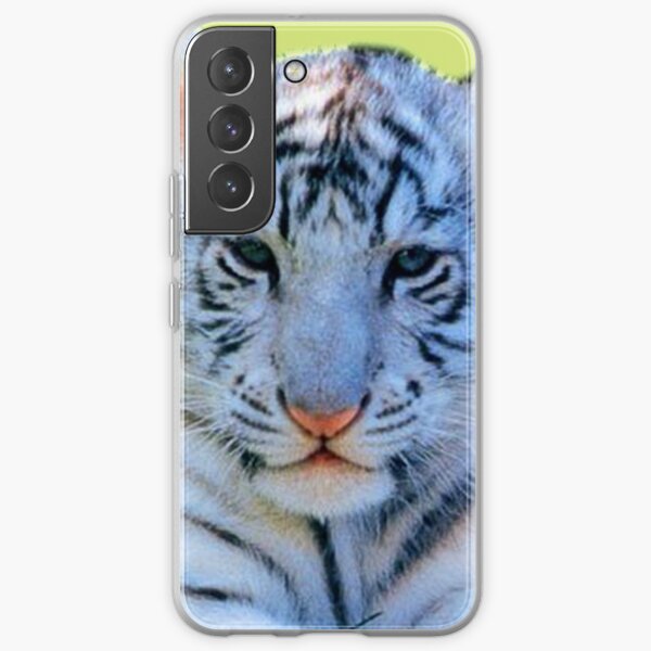 exotic baby white tiger cub print Sticker for Sale by dcrc