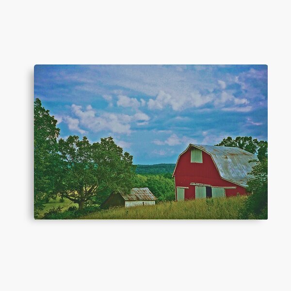 Over Yonder Canvas Print