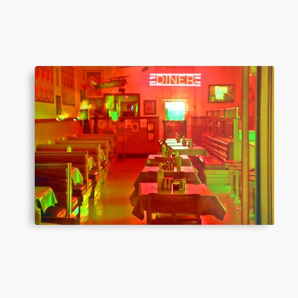 Diner Metal Print