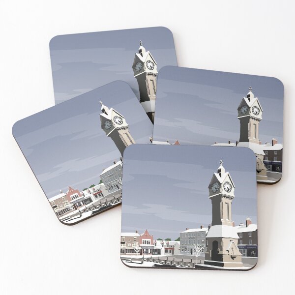 Item preview, Thirsk in snow designed and sold by Richard O'Neill Art.