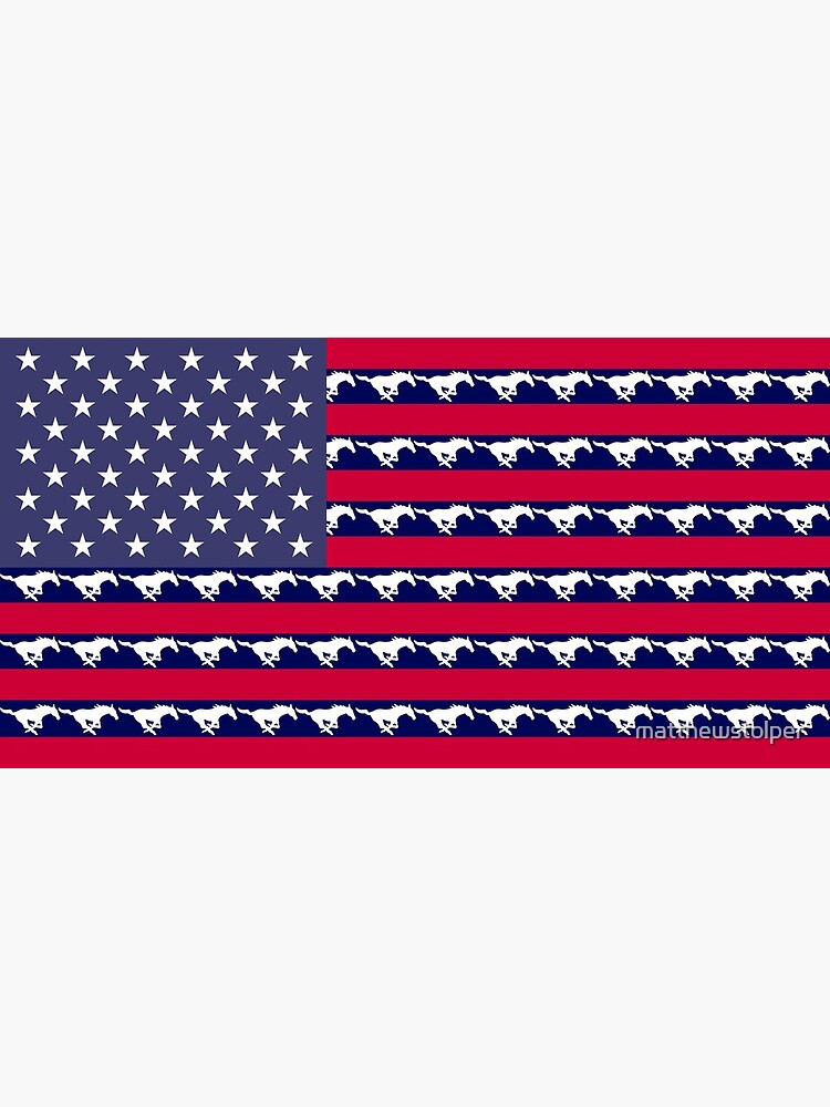 SMU American Flag