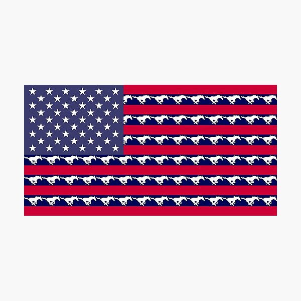 SMU American Flag