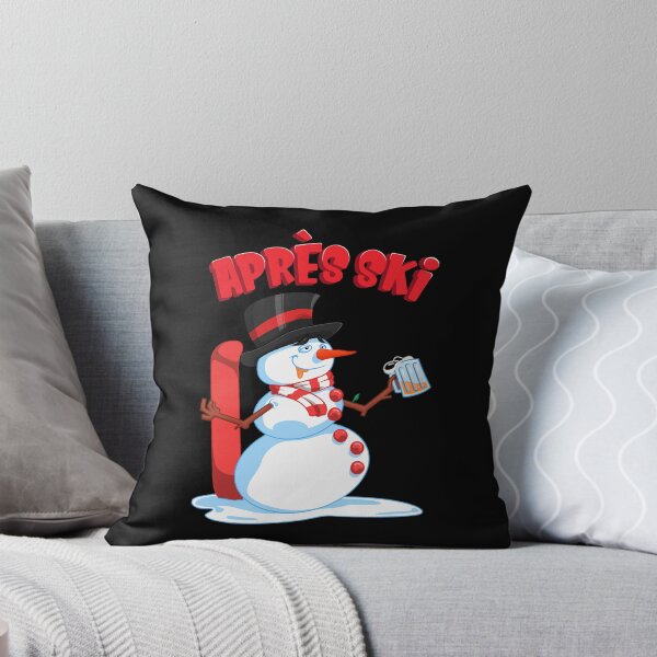 Item preview, Drunken Snowman - Apres Ski Winter Skiing Lodge designed and sold by anziehend.