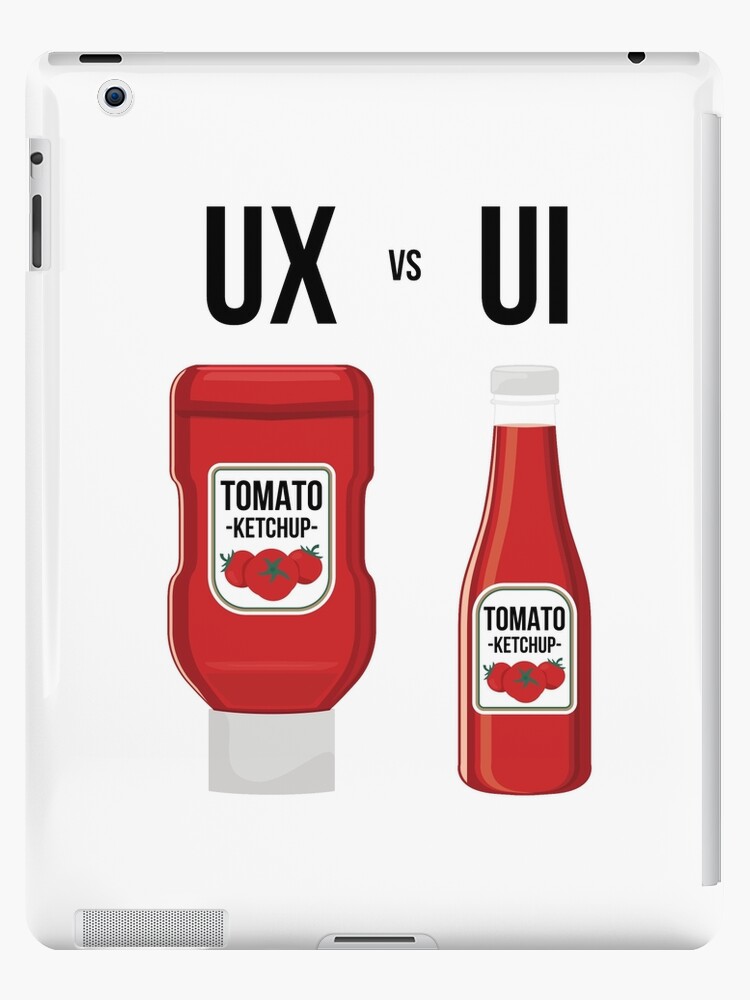 UI vs UX Designer iPad Case