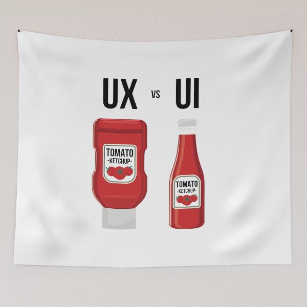 Item preview, UI vs UX Designer  designed and sold by RobDigital.