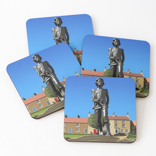 Item preview, Captain Cook statue, Great Ayton designed and sold by Richard O'Neill Art.