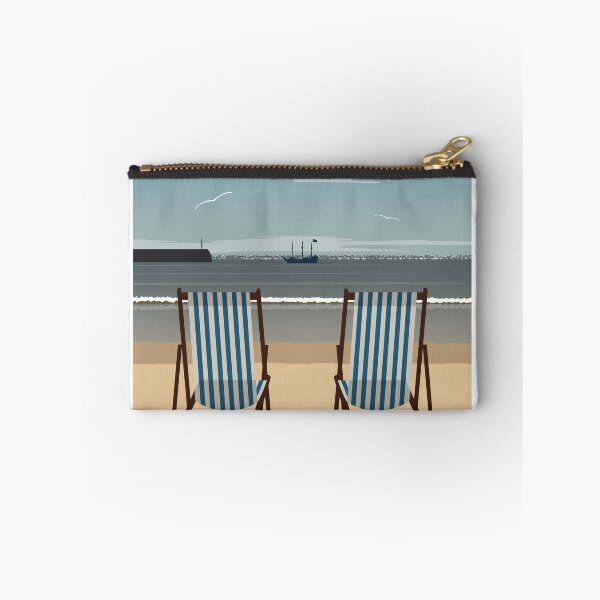 Item preview, Deckchairs at Scarborough designed and sold by Richard O'Neill Art.