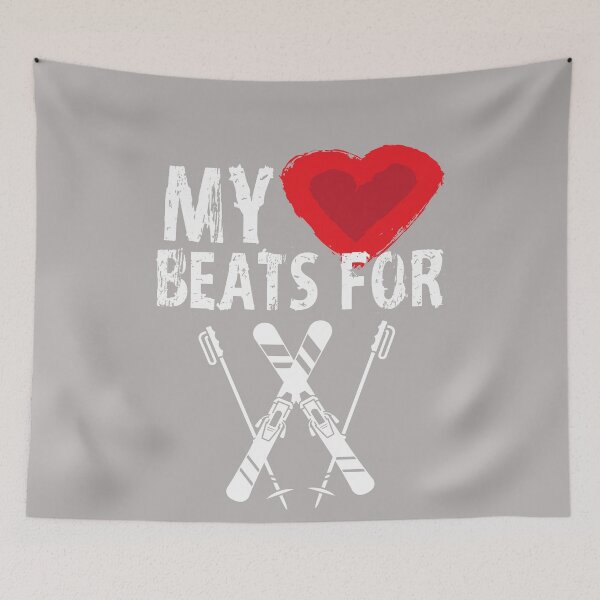 Item preview, Skier My Heart Beats For Ski Driving designed and sold by tarek25.