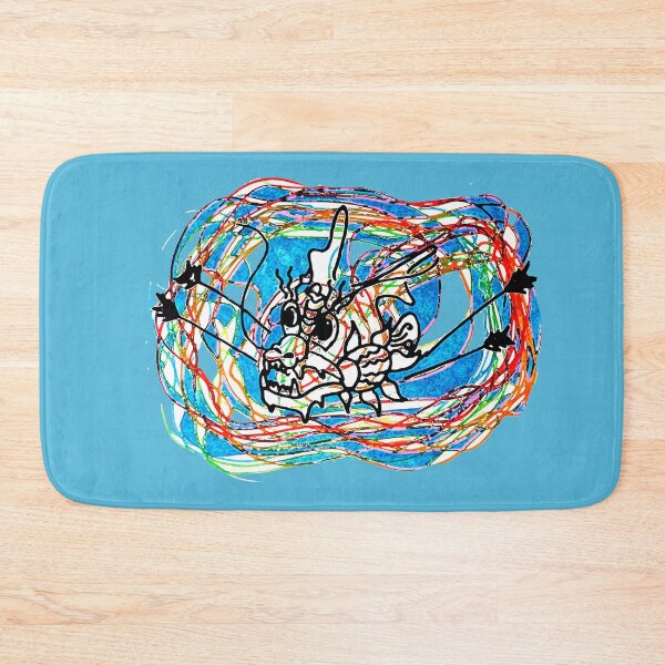 Item preview, Abstract Dragon Kite designed and sold by WanderingMogwai.