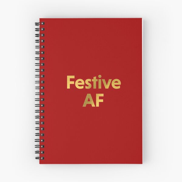 Item preview, Festive AF Christmas designed and sold by teesandstuff.