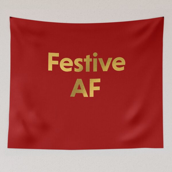 Item preview, Festive AF Christmas designed and sold by teesandstuff.