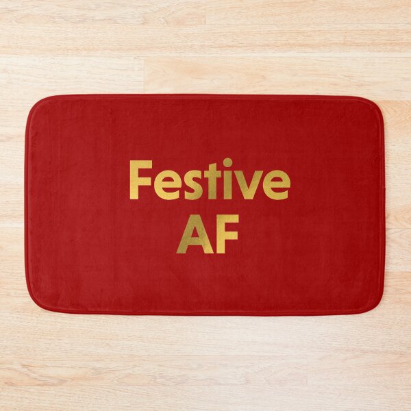 Item preview, Festive AF Christmas designed and sold by teesandstuff.