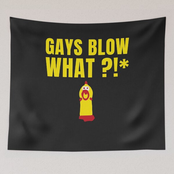 Item preview, Funny Homo Cock LGBT Pride Parade Gays Blow What? designed and sold by deichmonster.
