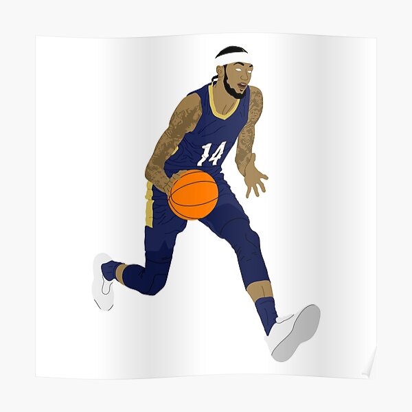 Brandon Ingram New Orleans Basketball Poster
