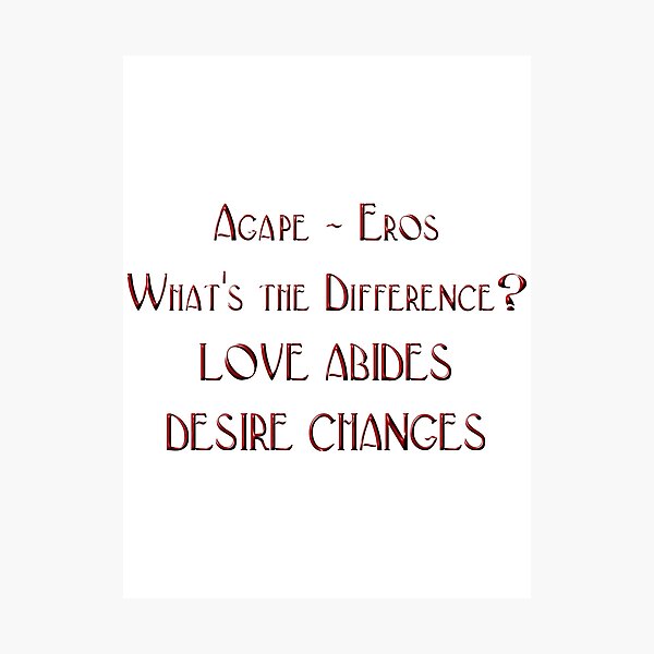 Item preview, Agape Eros  designed and sold by scholara.